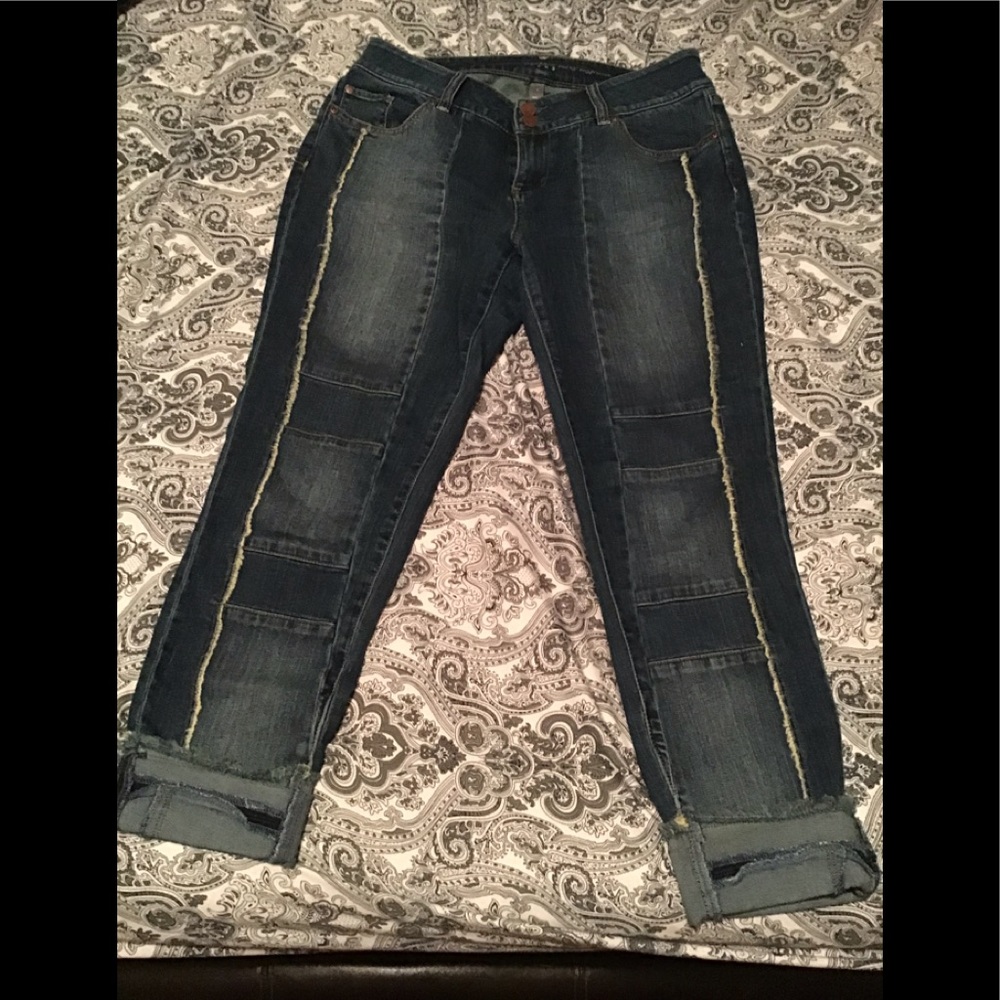 Boyfriend ankle jeans